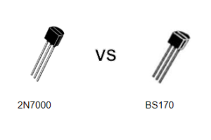 2N7000対BS170：2つの一般的なNチャンネルMOSFETの比較
