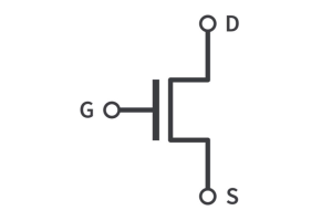 FET（フィールドエフェクトトランジスタ）回路記号