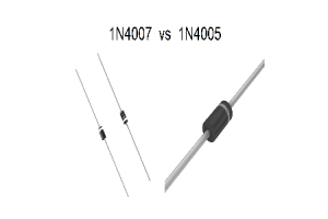 1N4005対1N4007：ダイオード比較