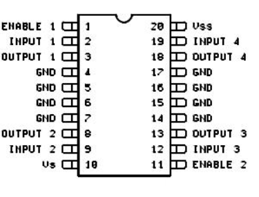 Fig.1 L293DD Pinout