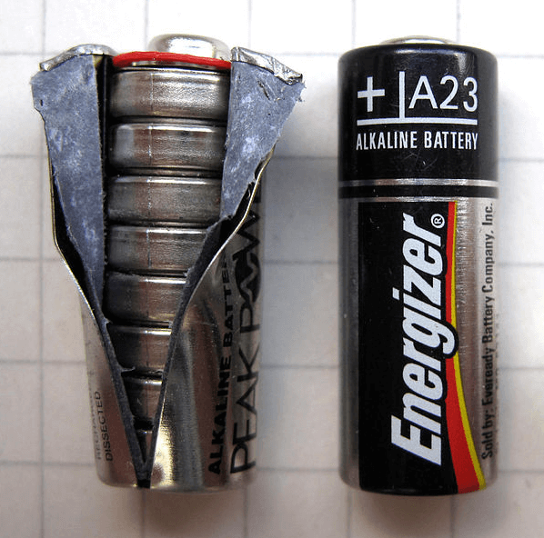 23A Battery Internal Structure