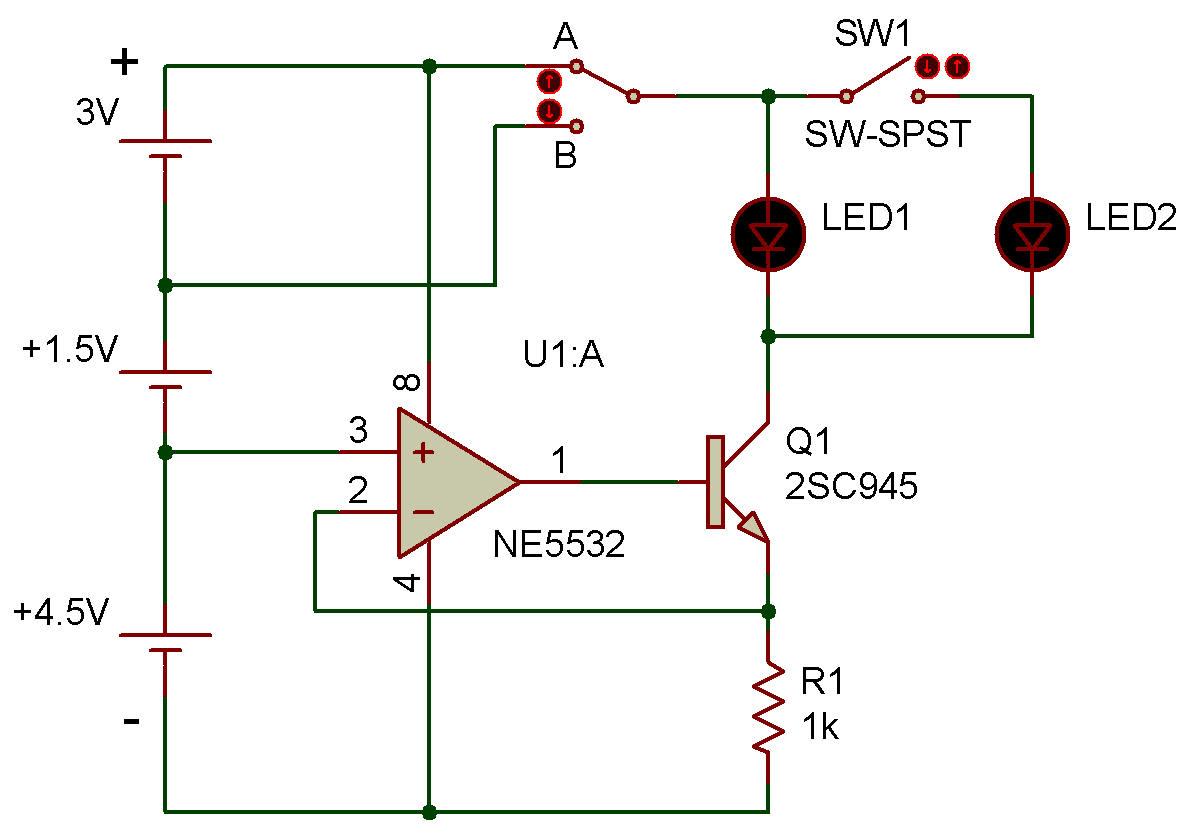 LM741 Op-Amp Constant Current Source