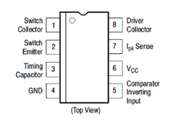 MC34063 pin