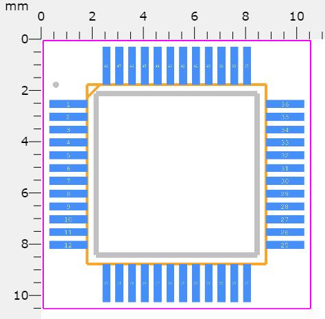 W5500 Footprint